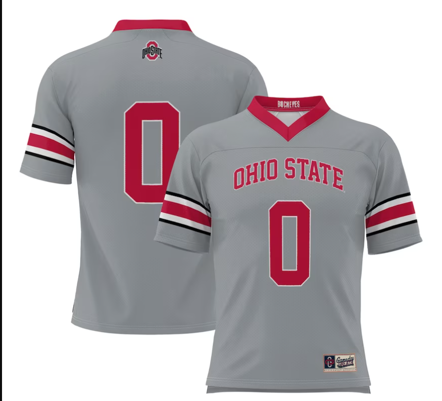 Men 2023 NCAA Nike Ohio State Buckeyes 0 ProSphere Lacrosse Jersey